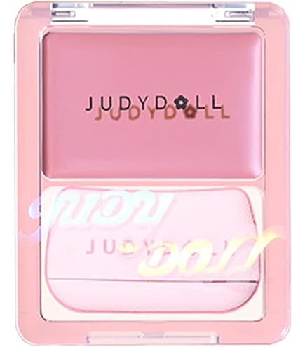 Amazon | ジュディドール チーク パフ付き クリームチーク 血色感 ハイ